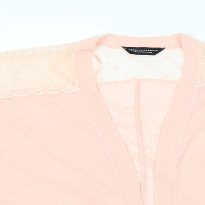 Womens UK Size 14 Dorothy Perkins Pink Cardigan Jumper
