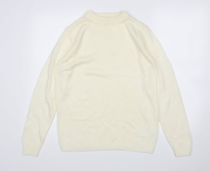 Damart Womens Ivory   Pullover Jumper Size 8