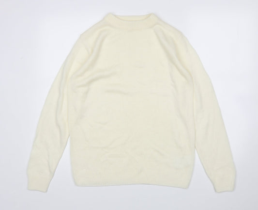 Damart Womens Ivory   Pullover Jumper Size 8