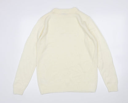 Damart Womens Ivory   Pullover Jumper Size 8