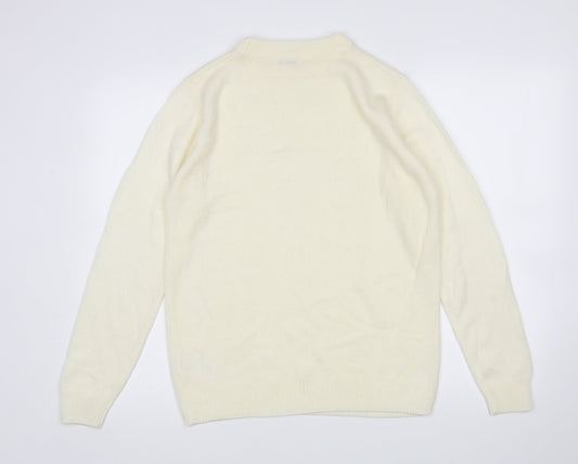 Damart Womens Ivory   Pullover Jumper Size 8