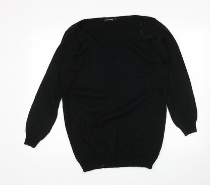 Womens UK Size S PRETTYLITTLETHING Black Pullover Jumper