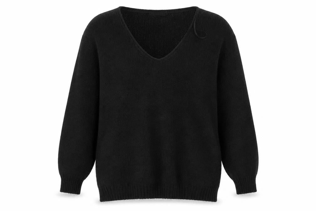 Womens UK Size S PRETTYLITTLETHING Black Pullover Jumper