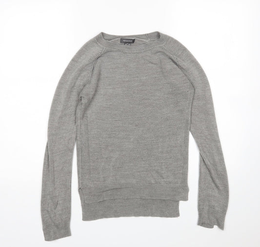 Primark Womens Grey   Pullover Jumper Size XS