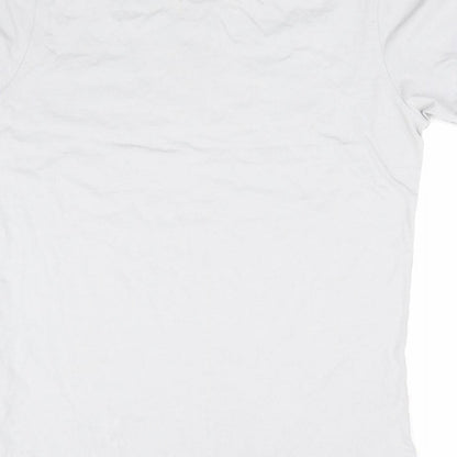 Intense Menswear  Mens Grey Polka Dot   Polo Size S  - Spider Logo