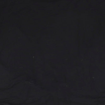 Womens UK Size 12 New Look Black Tunic T-Shirt