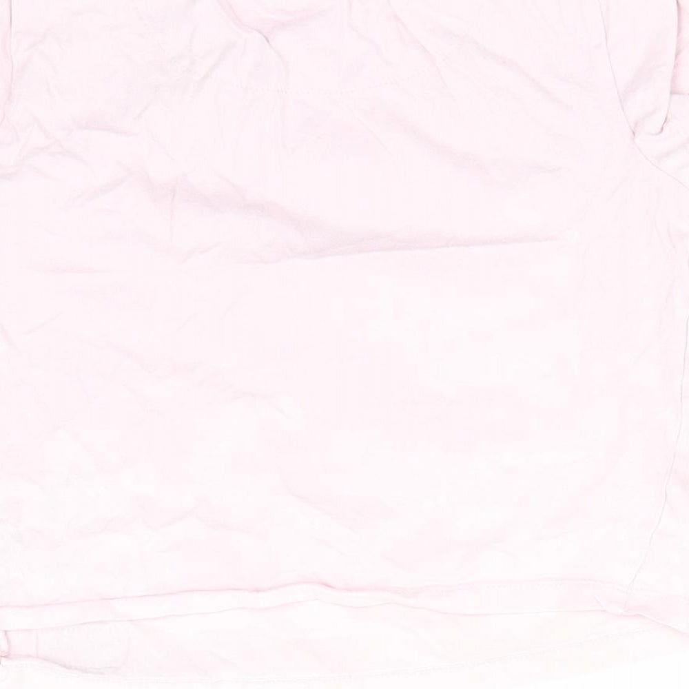 Disney by Primark Girls Pink Animal Print   Pyjama Top Size 7-8 Years  - Cat - You can't rush perfection