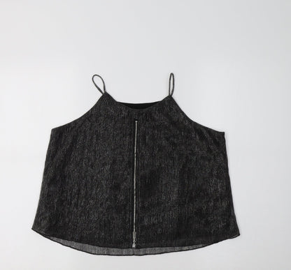 Blue Vanilla Womens Black   Camisole Tank Size 12