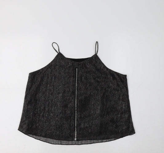 Blue Vanilla Womens Black   Camisole Tank Size 12