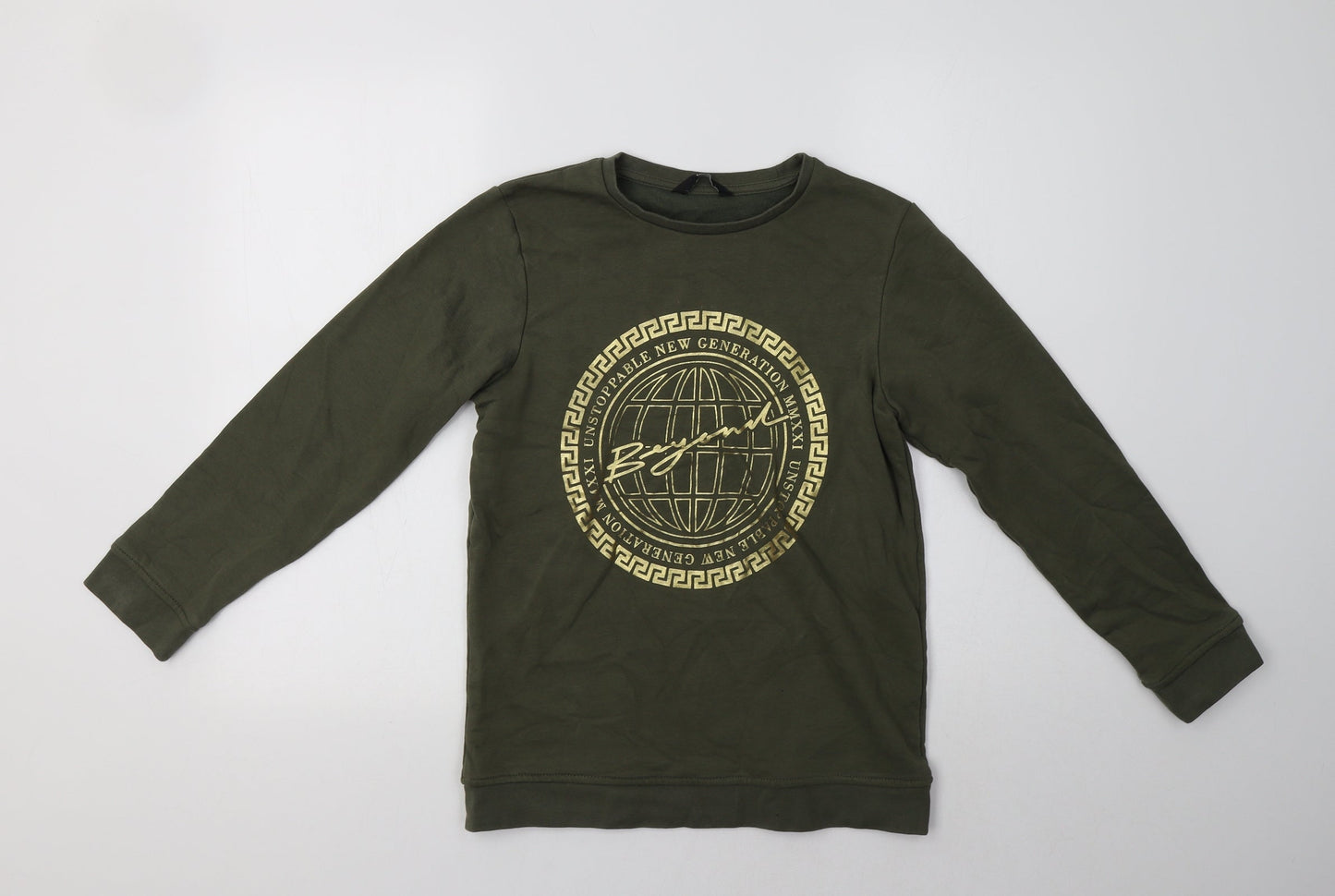 George Girls Green   Pullover Sweatshirt Size 12 Years