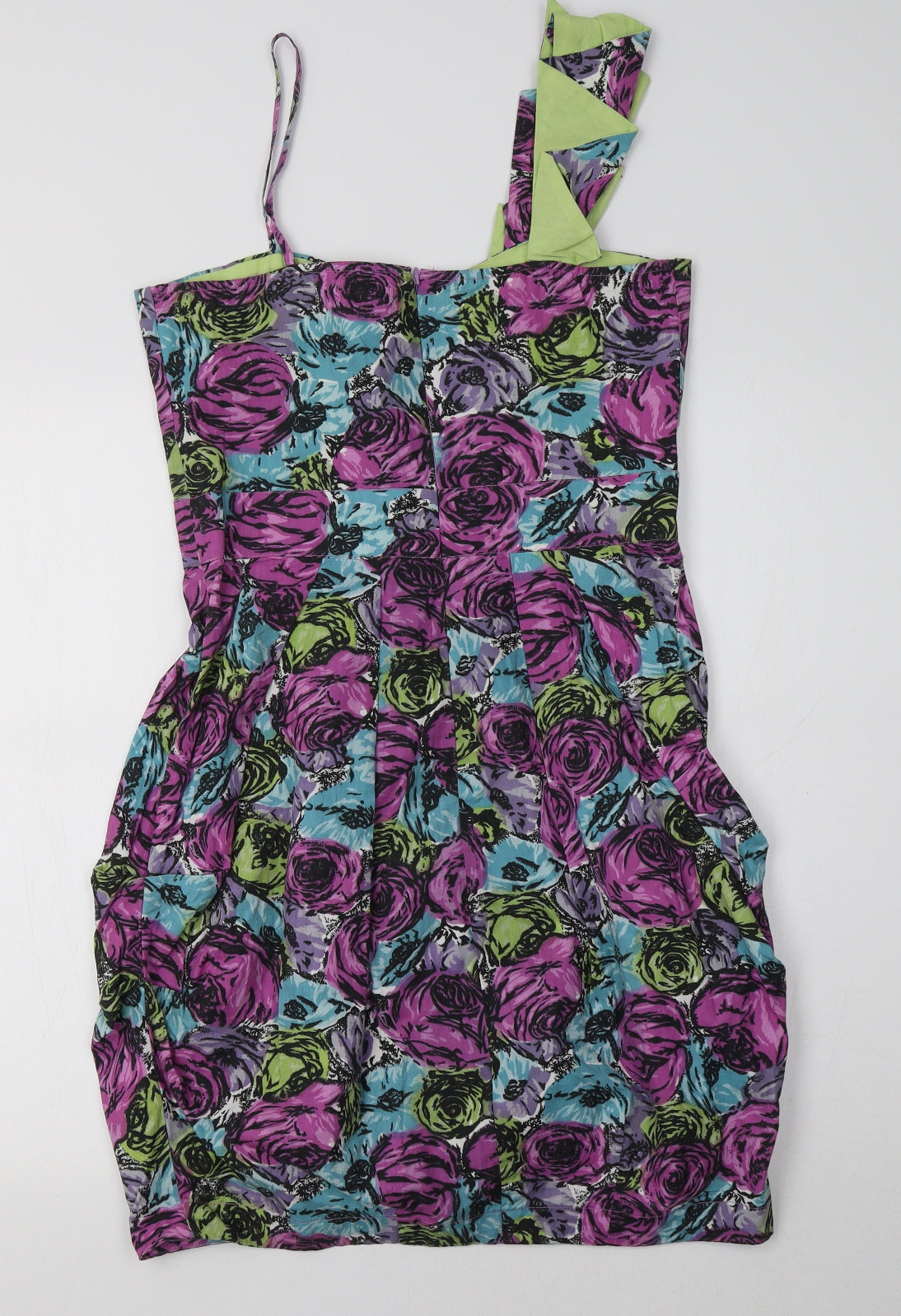 River Island Womens Multicoloured Floral  Bodycon  Size 12