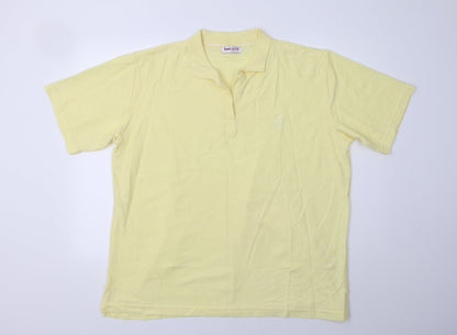 Bonmarché Womens Yellow   Basic T-Shirt Size XL