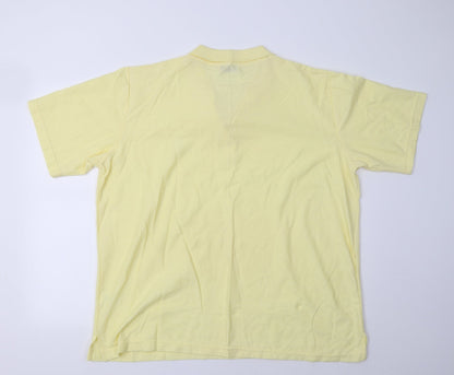 Bonmarché Womens Yellow   Basic T-Shirt Size XL