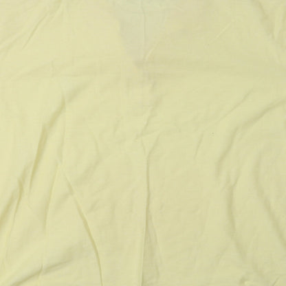Bonmarché Womens Yellow   Basic T-Shirt Size XL