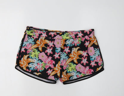 Womens UK Size L Preworn Regular Fit Compression Shorts
