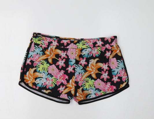 Womens UK Size L Preworn Regular Fit Compression Shorts