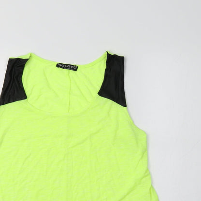 Womens UK Size 16 Select Green Basic Tank