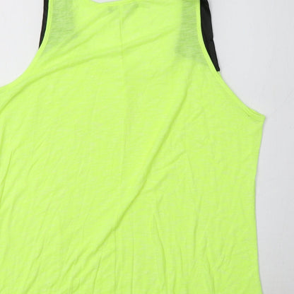 Womens UK Size 16 Select Green Basic Tank