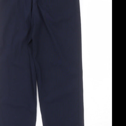 Womens UK Size 12 Preworn Regular Fit  Blue Trousers