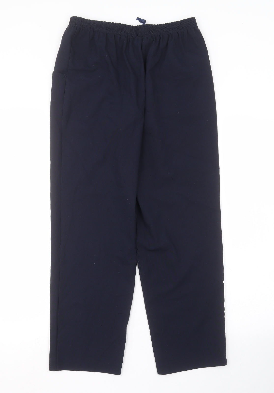 Womens UK Size 12 Preworn Regular Fit  Blue Trousers