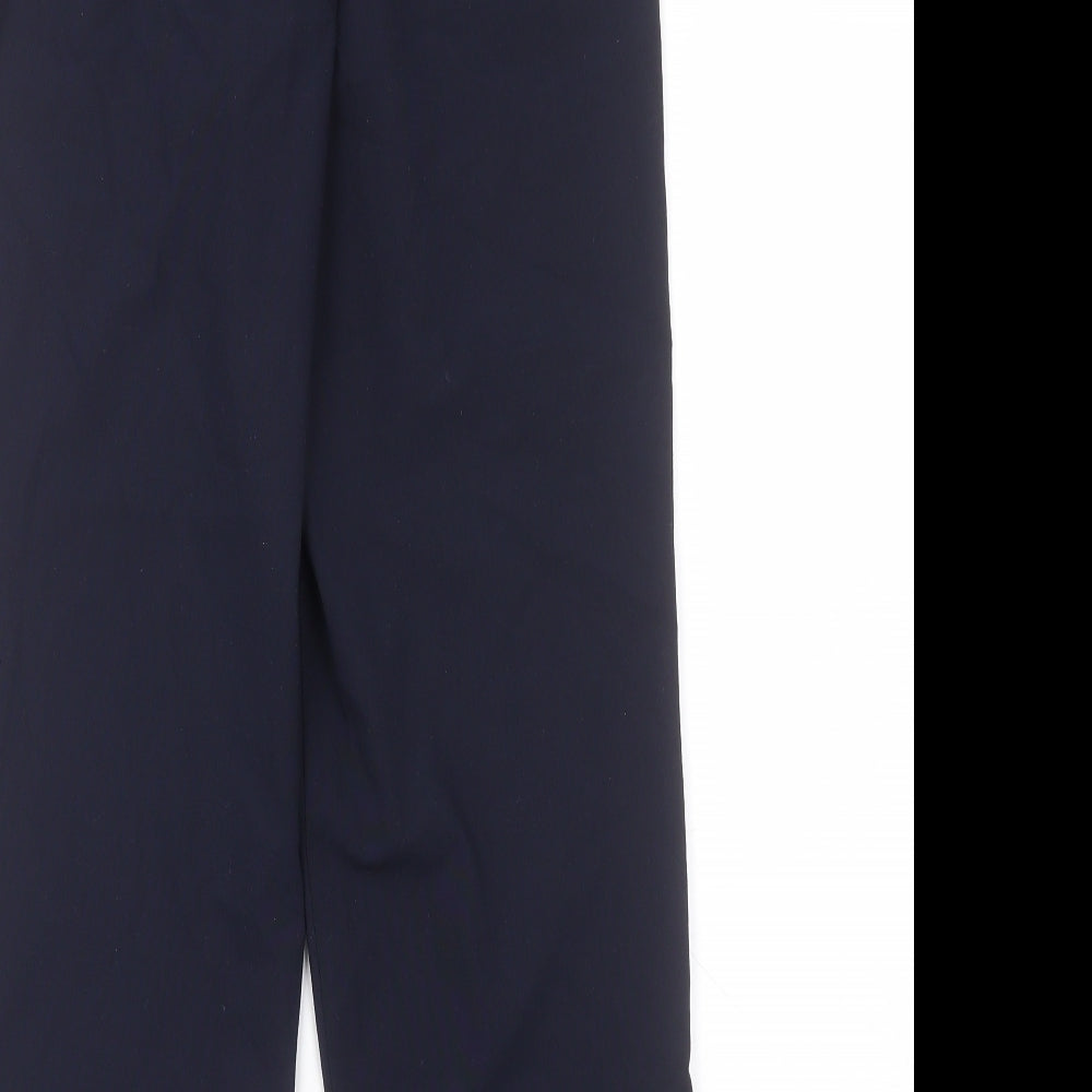 Womens UK Size 12 Preworn Regular Fit  Blue Trousers