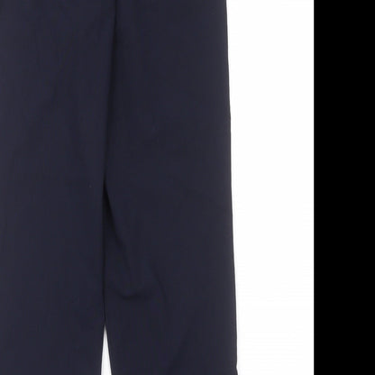 Womens UK Size 12 Preworn Regular Fit  Blue Trousers
