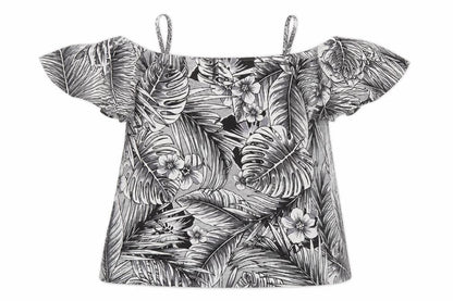 Womens UK Size 14 Peacocks Multicoloured Basic Blouse