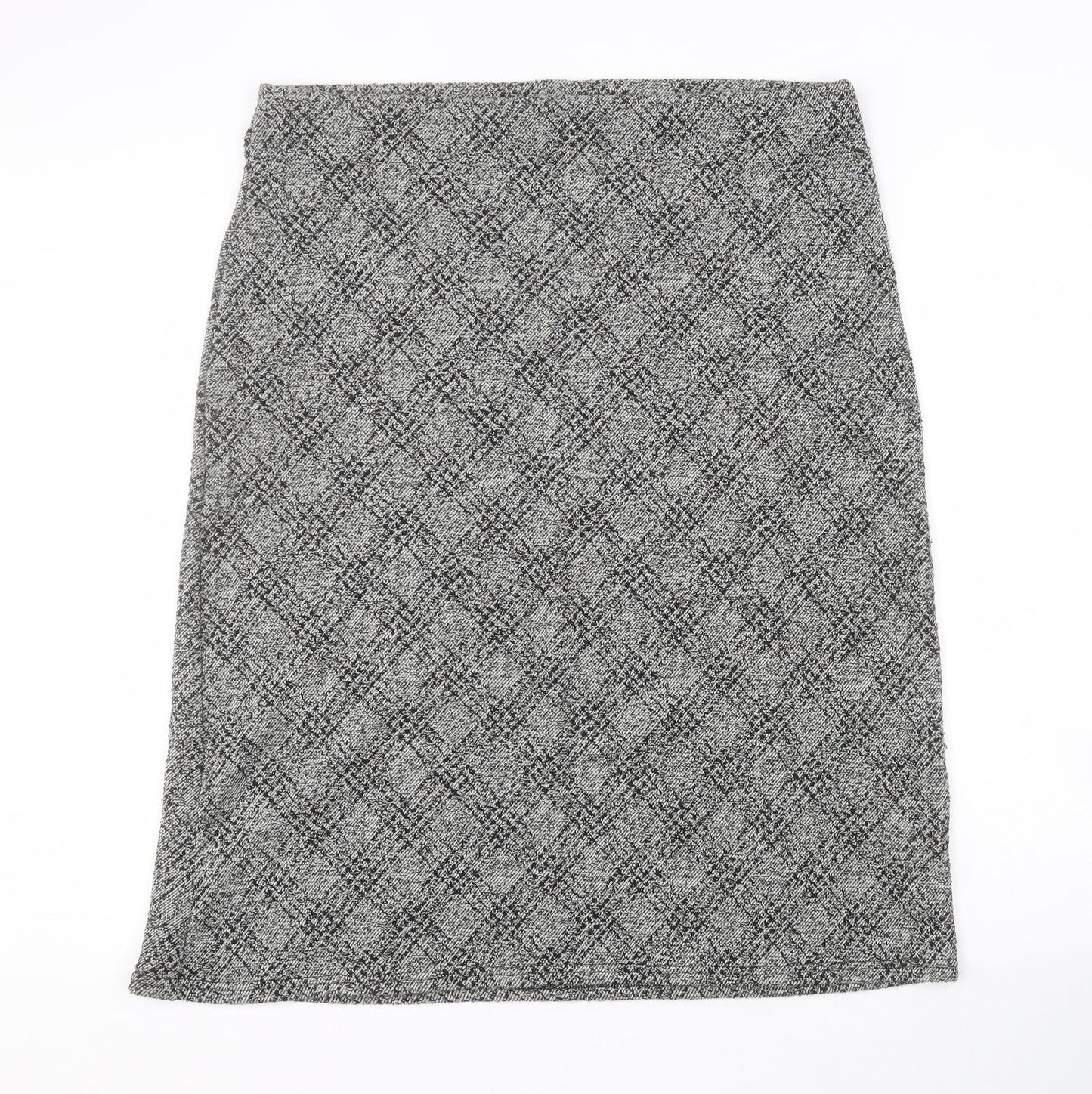 Amarento Womens Grey Argyle/Diamond  Straight & Pencil Skirt Size 18