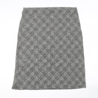 Amarento Womens Grey Argyle/Diamond  Straight & Pencil Skirt Size 18