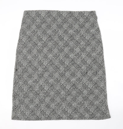 Amarento Womens Grey Argyle/Diamond  Straight & Pencil Skirt Size 18