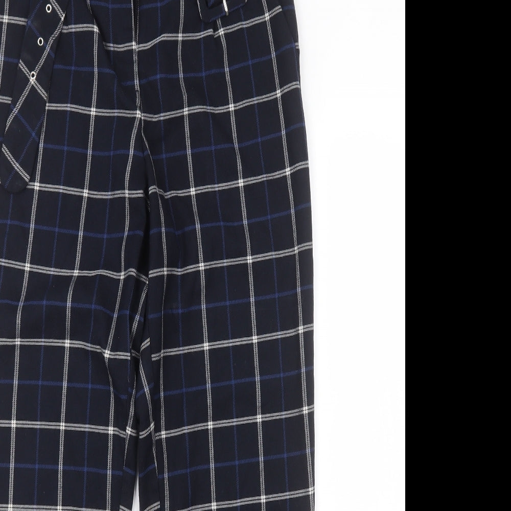 F&F Womens Blue Camouflage  Trousers  Size 10 L26 in