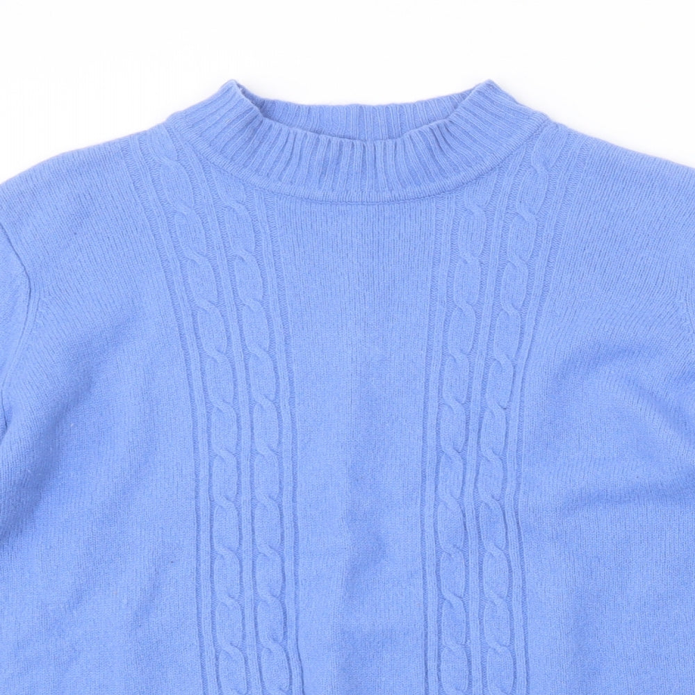 Womens UK Size 18 Preworn Blue Pullover Jumper