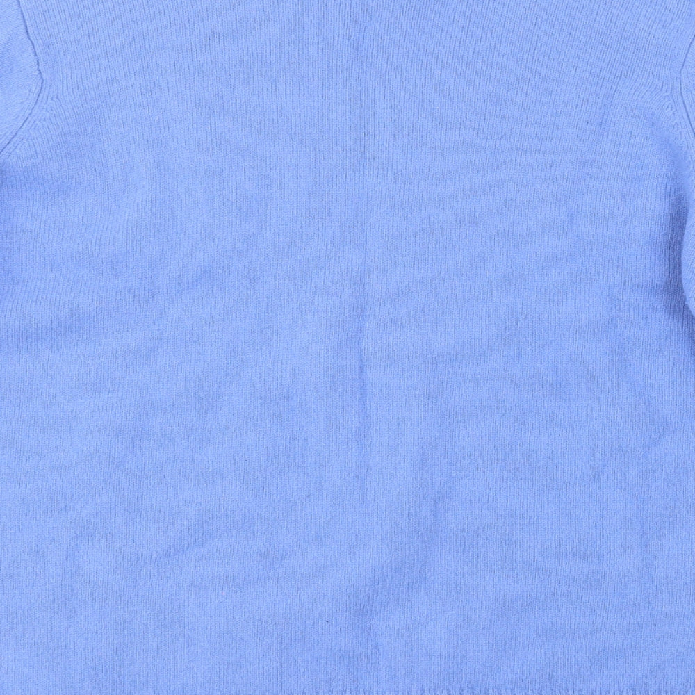 Womens UK Size 18 Preworn Blue Pullover Jumper