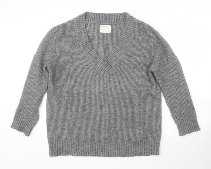 BROWNIE Mens Grey   Pullover Jumper Size S