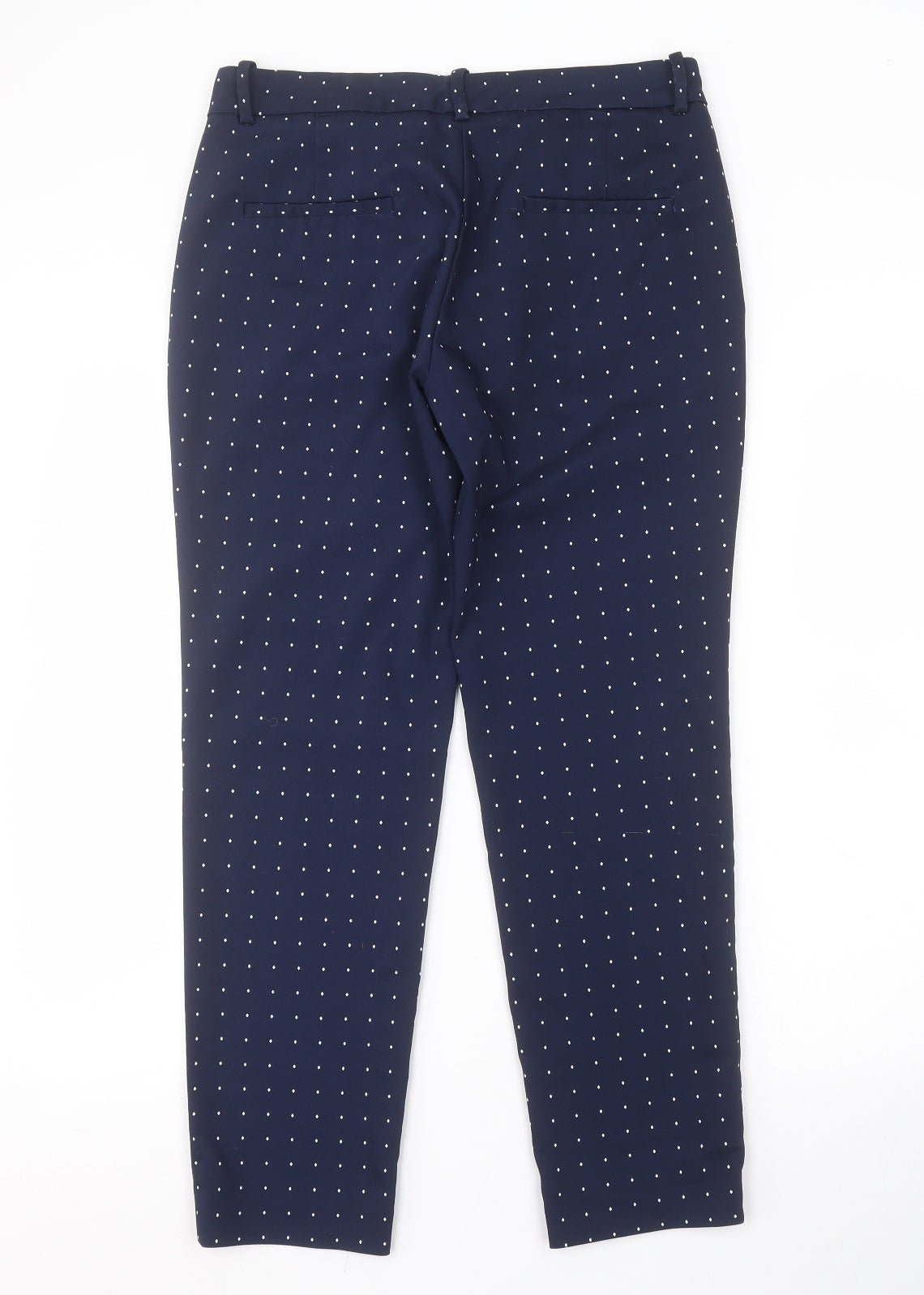 Womens UK Size M Zara Regular Fit  Blue Trousers