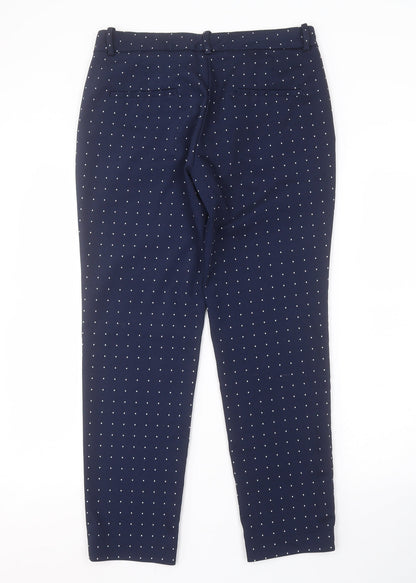 Womens UK Size M Zara Regular Fit  Blue Trousers