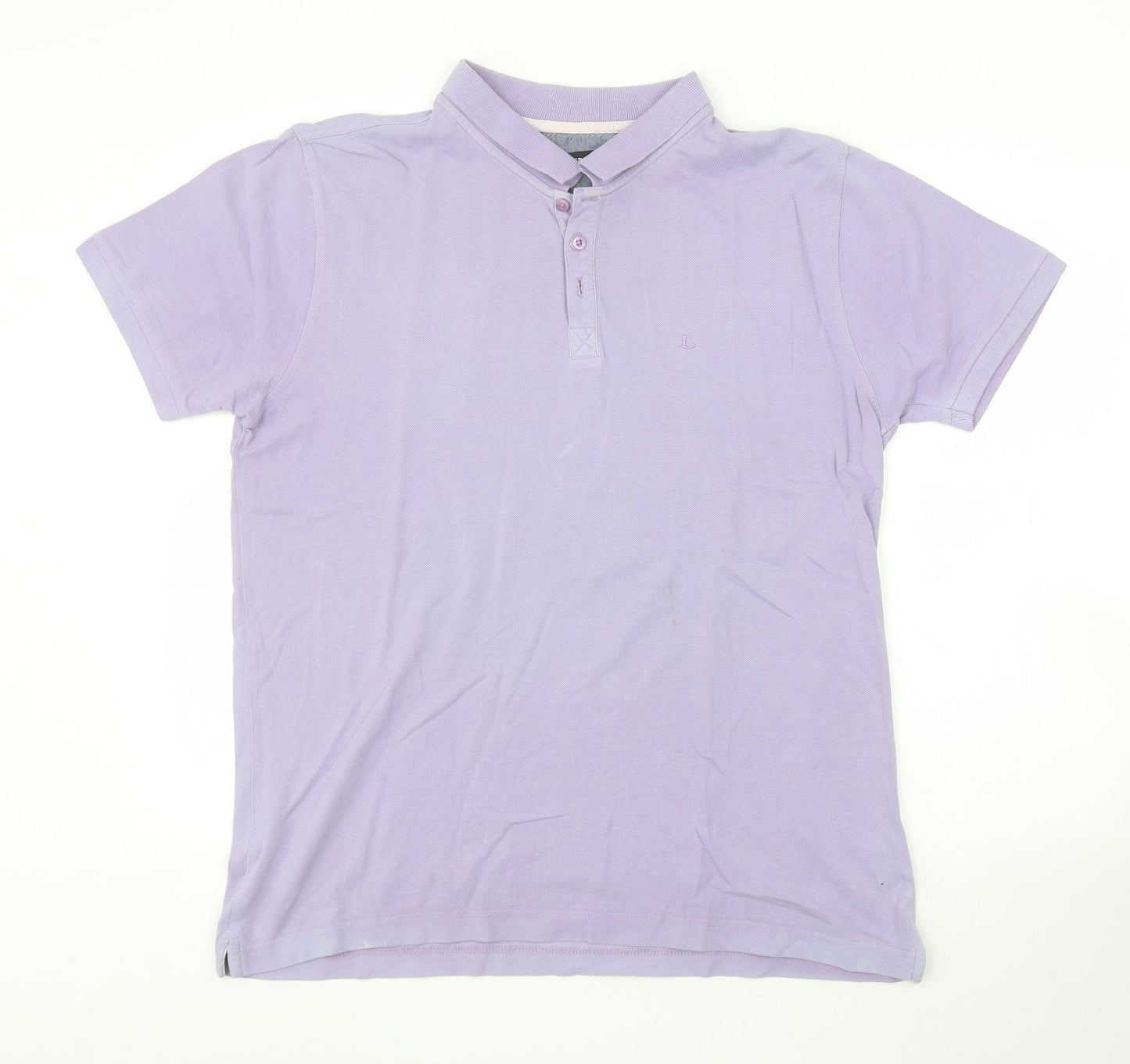 Lindbergh Mens Purple    Polo