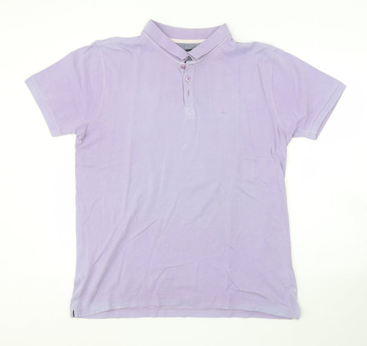 Lindbergh Mens Purple    Polo