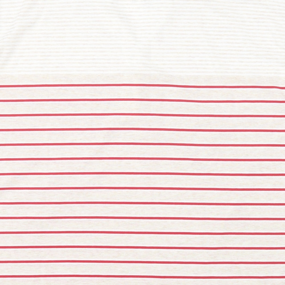 BM Mens Multicoloured Striped   Polo Size L