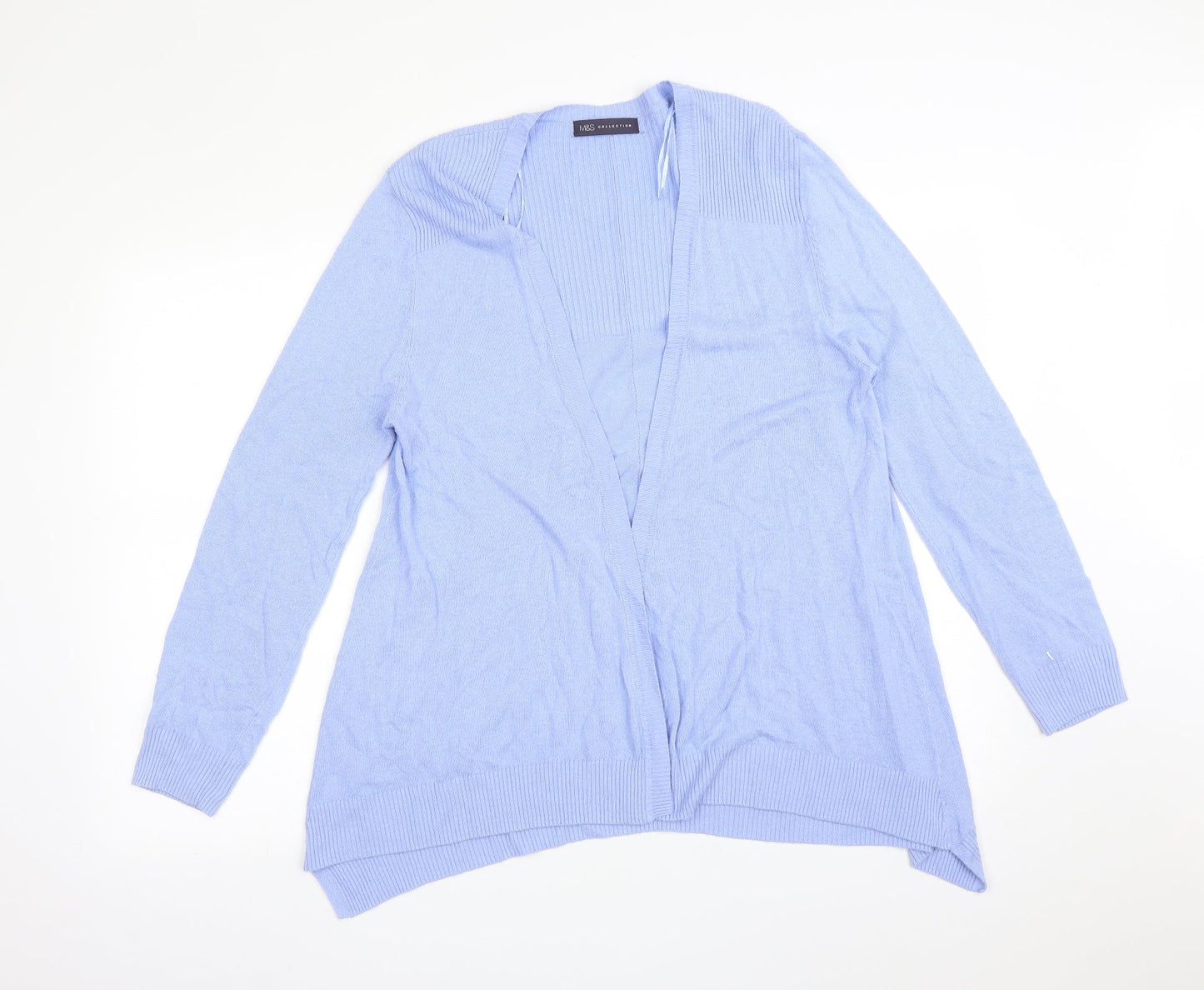 Womens UK Size 12 M&S Purple Cardigan Jumper