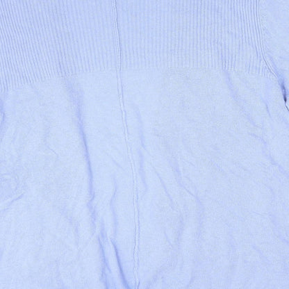 Womens UK Size 12 M&S Purple Cardigan Jumper