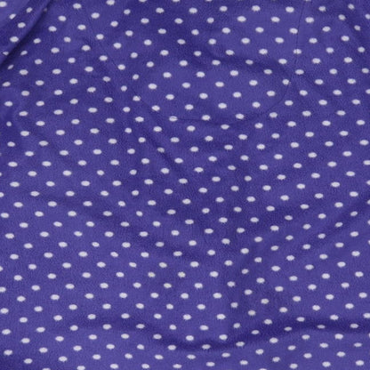Karen Neuburger Womens Purple Polka Dot   Pyjama Top Size XL