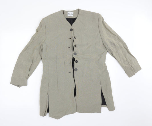 Betty Barclay Womens Multicoloured Chevron  Jacket Suit Jacket Size 14