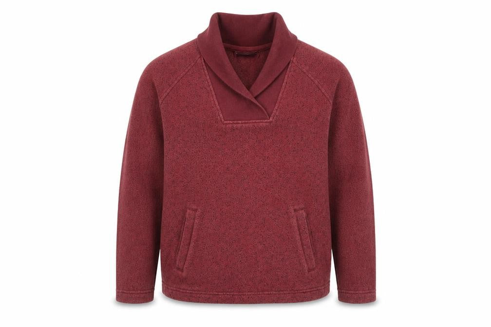Mens UK Size S Orvis Red Pullover Jumper