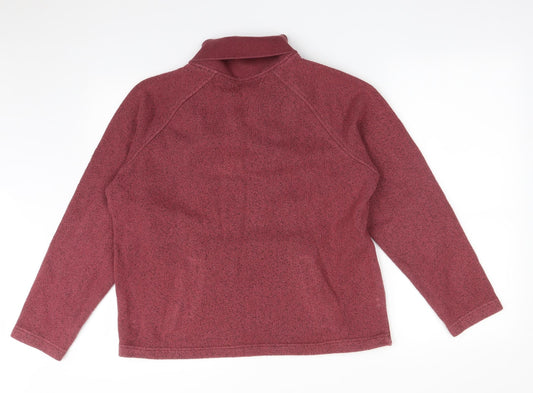 Orvis Mens Red   Pullover Jumper Size S