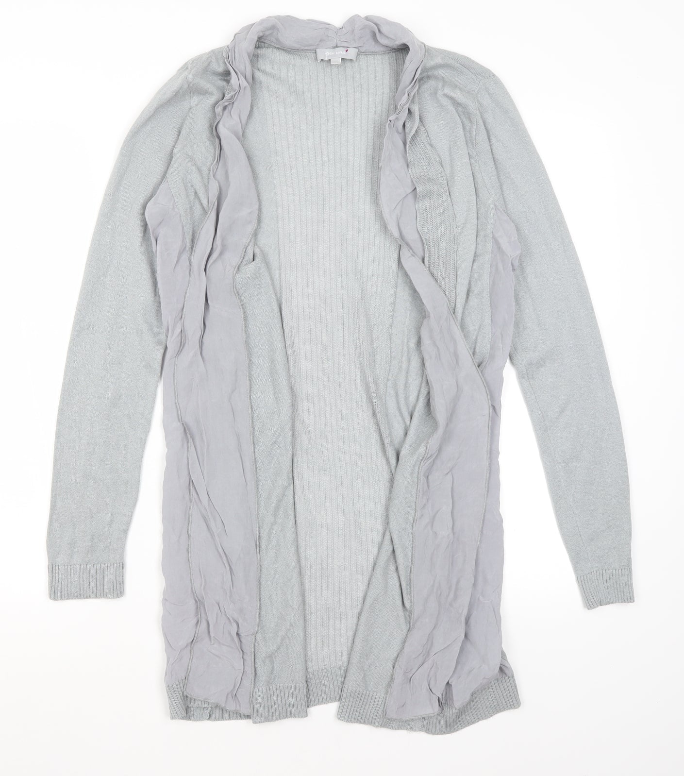 Womens UK Size 10 Per Una Grey Shrug Jumper