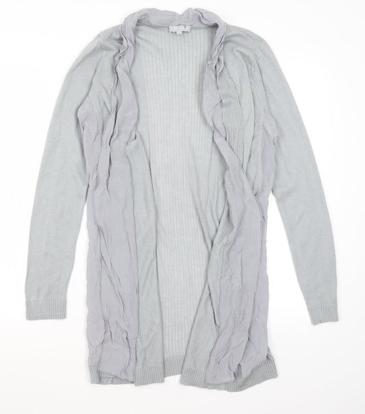Womens UK Size 10 Per Una Grey Shrug Jumper