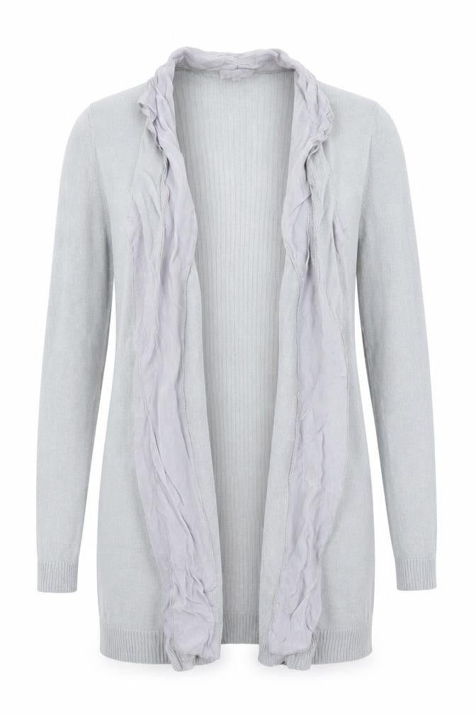 Womens UK Size 10 Per Una Grey Shrug Jumper