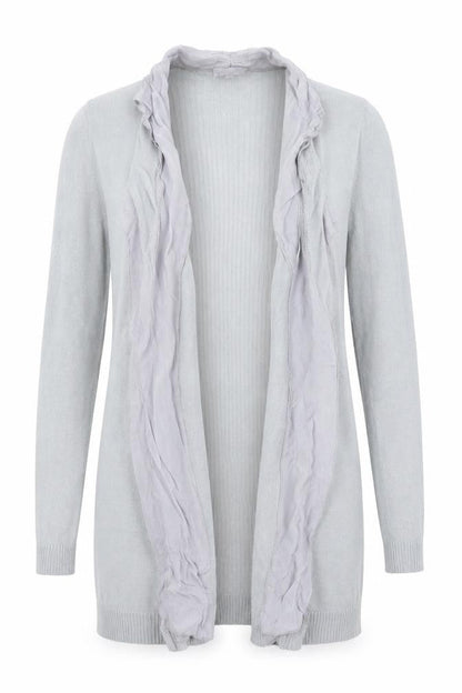 Womens UK Size 10 Per Una Grey Shrug Jumper
