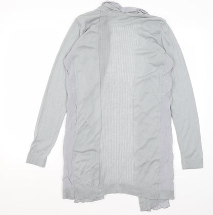 Womens UK Size 10 Per Una Grey Shrug Jumper